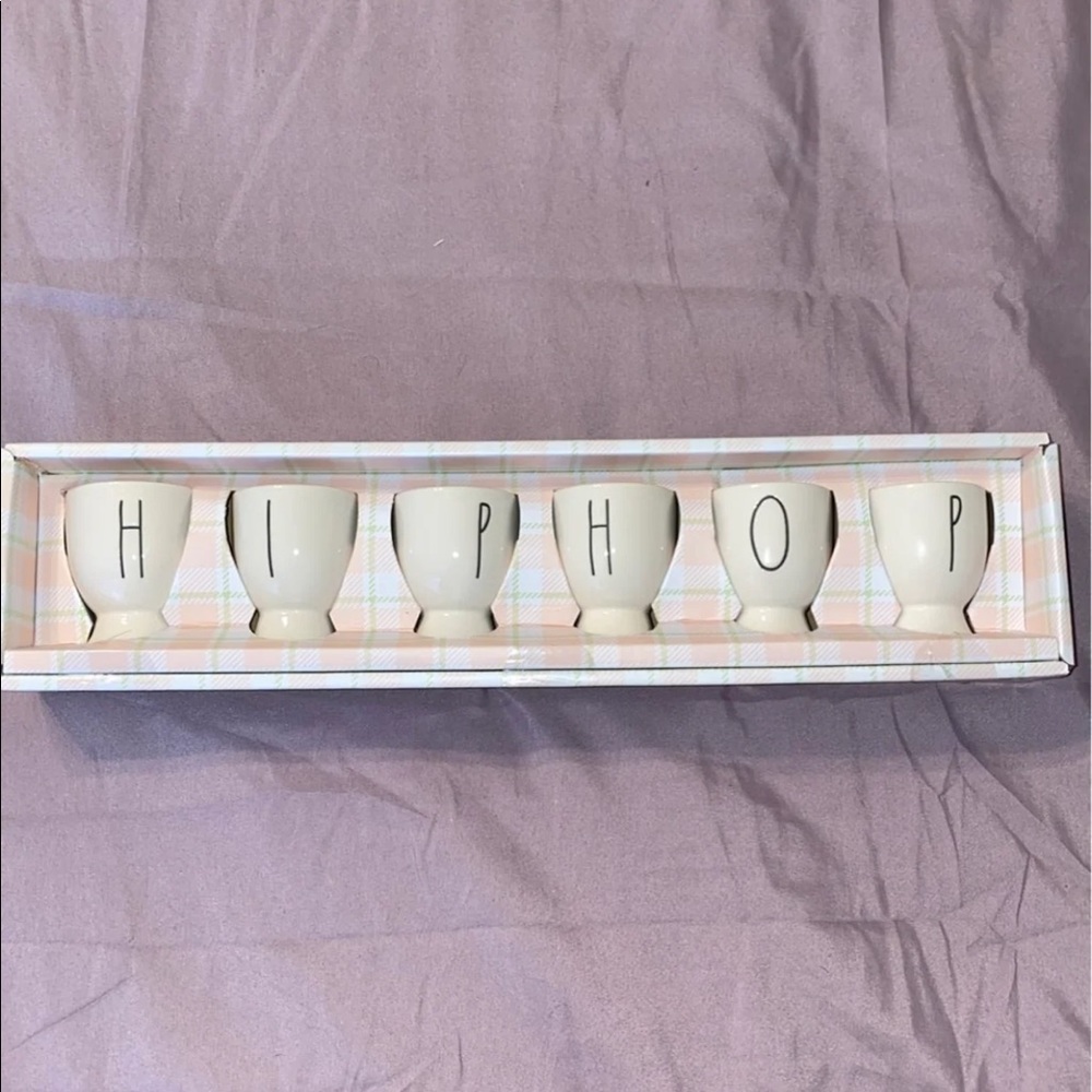 Rae Dunn Hip Hop egg holders